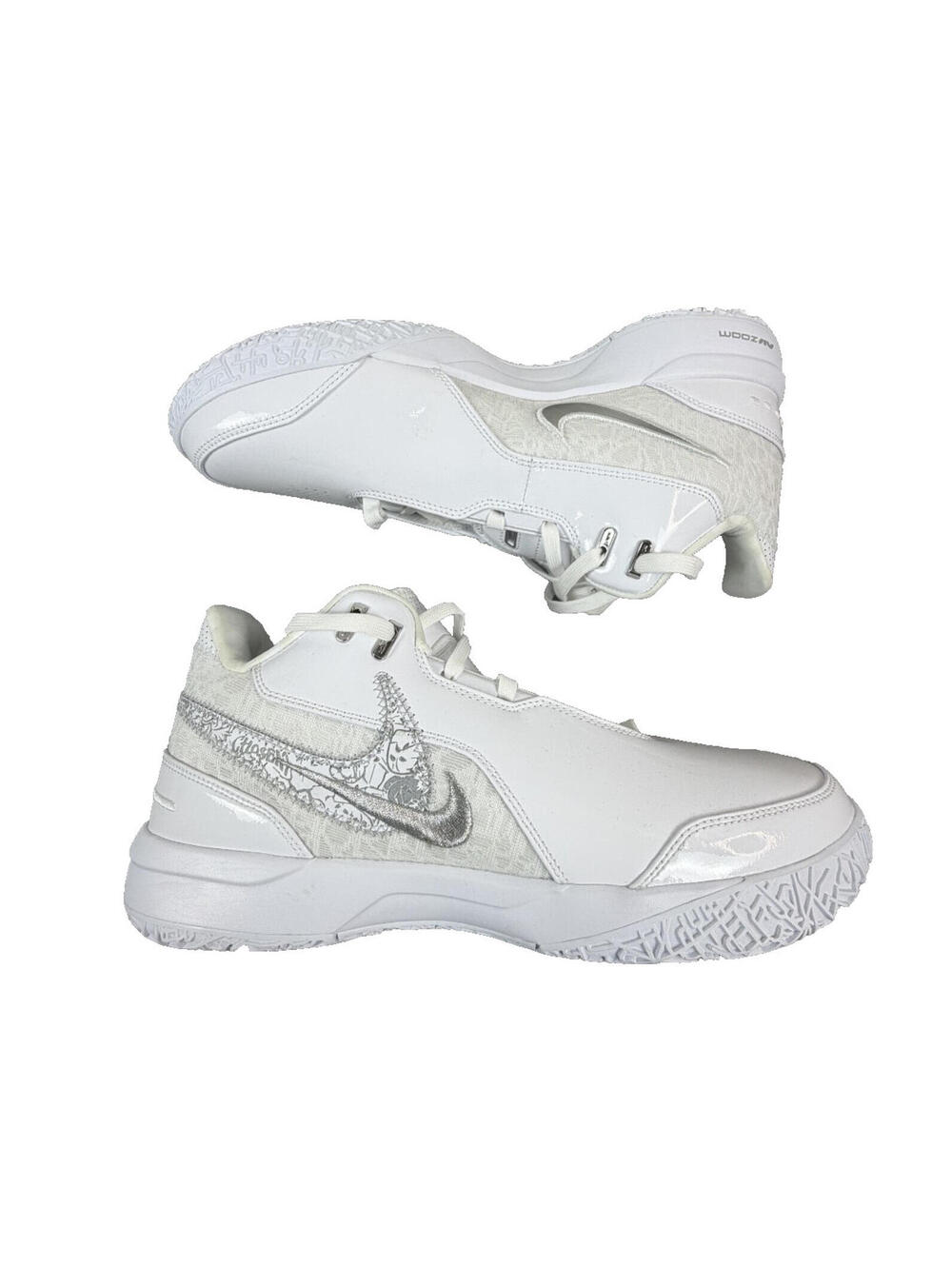 Size 12 - Nike Zoom LeBron NXXT Gen AMPD White Silver